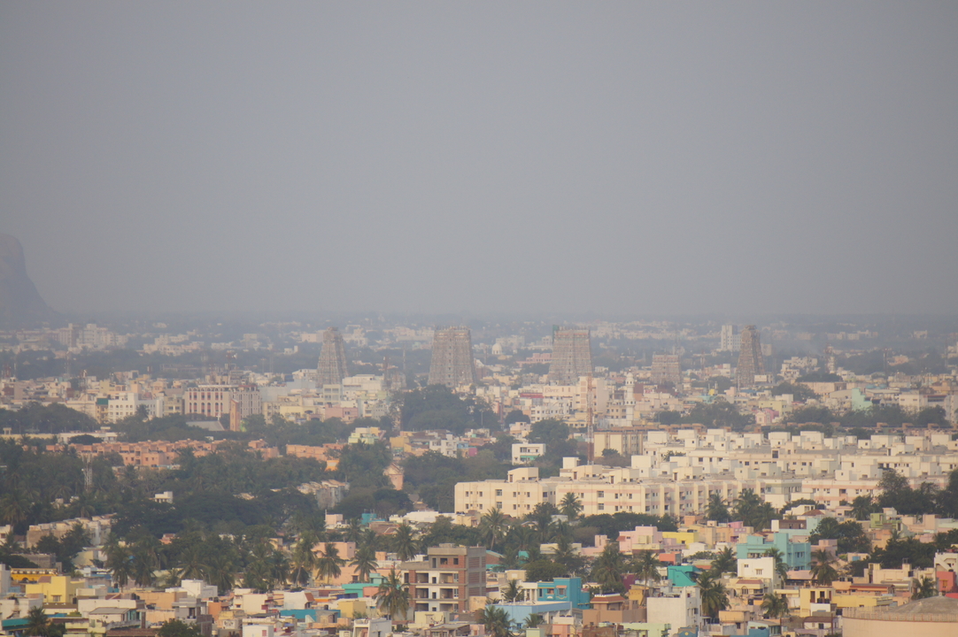 Blick über Madurai