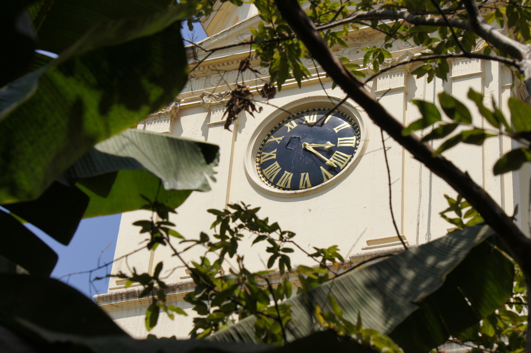 Turm auf dem Gelände