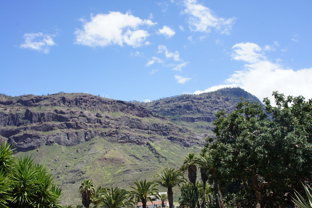 Die Mitte der Insel...